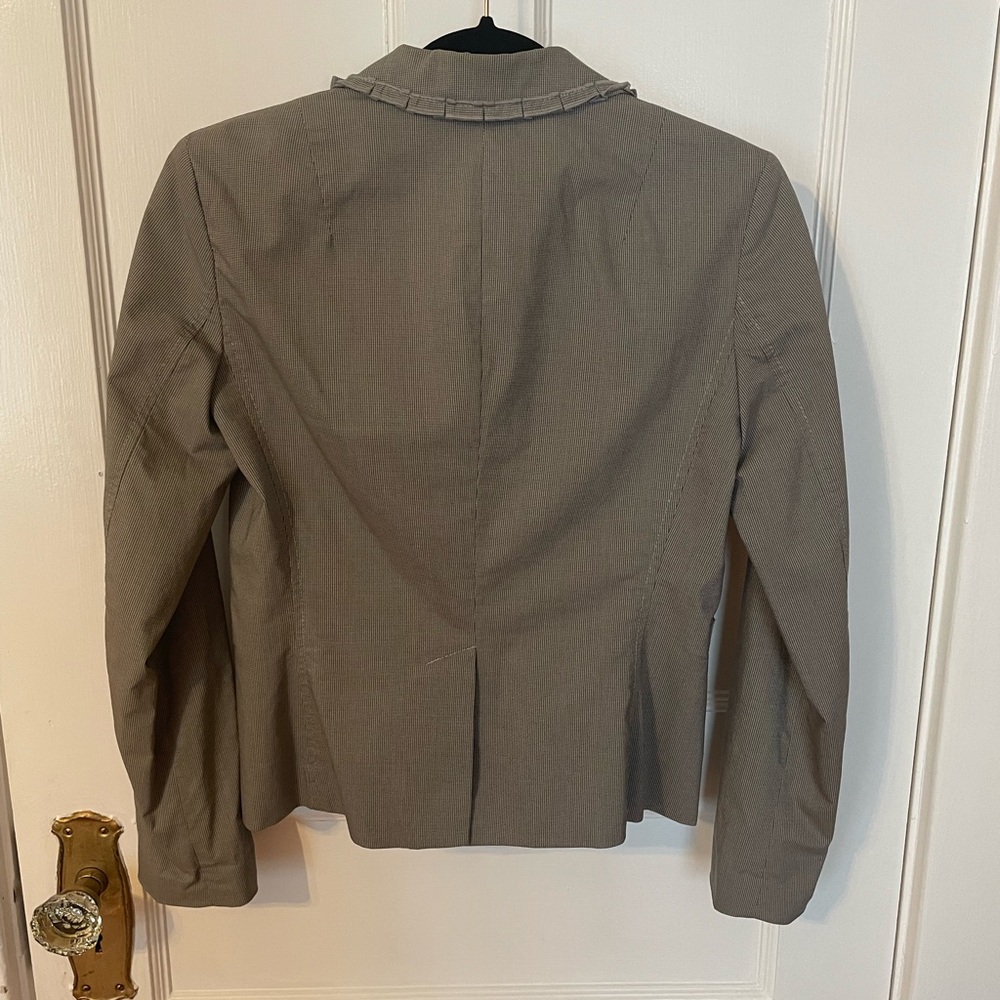 SALE! Banana Republic women’s blazer, grey, fitted, cotton. Size 2. - Picture 5 of 9